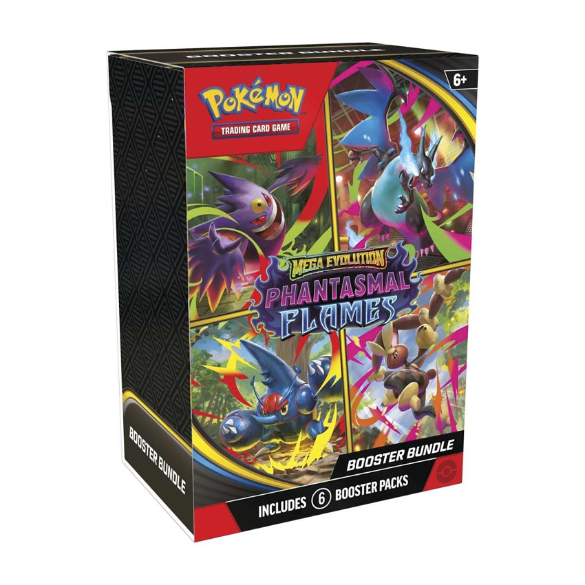 Pokemon Mega Evolutions: Phantasmal Flames Booster Bundle