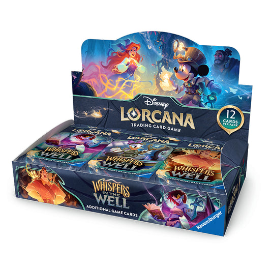 Disney Lorcana Set 10: Whispers in the Well Booster Box