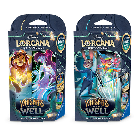 Disney Lorcana Set 10: Whispers in the Well Starter Deck